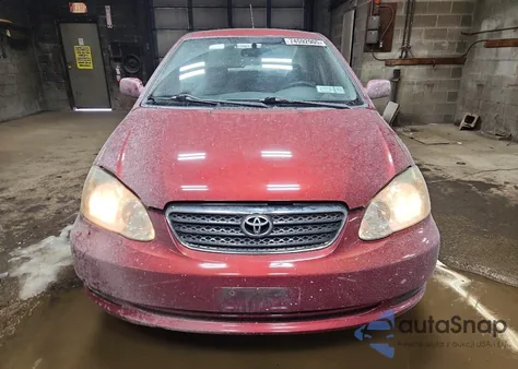 2007 Toyota Corolla Ce from USA, damaged, VIN 2T1BR32E77C750410